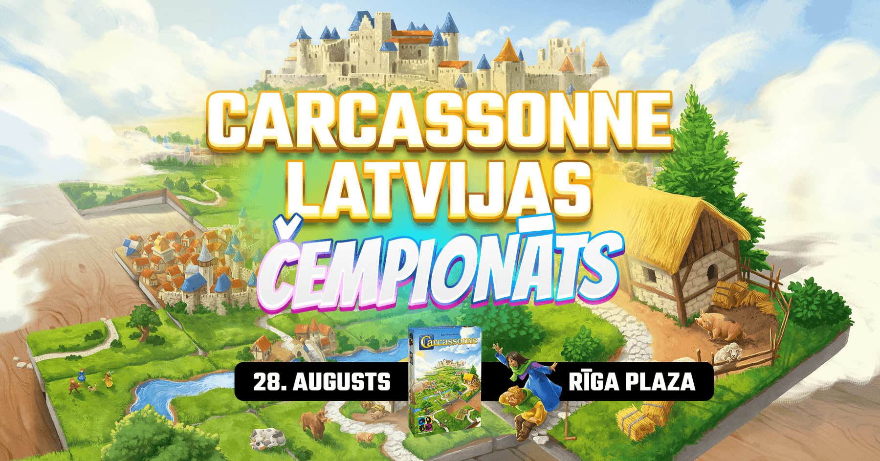 „Carcassonne“ Latvijas čempionāts 2022