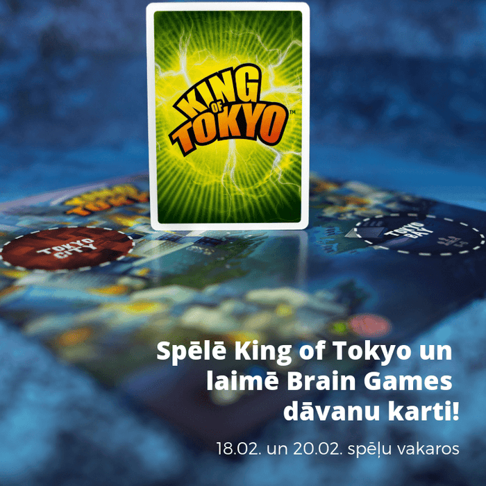 Spēlē King of Tokyo un laimē balvas!