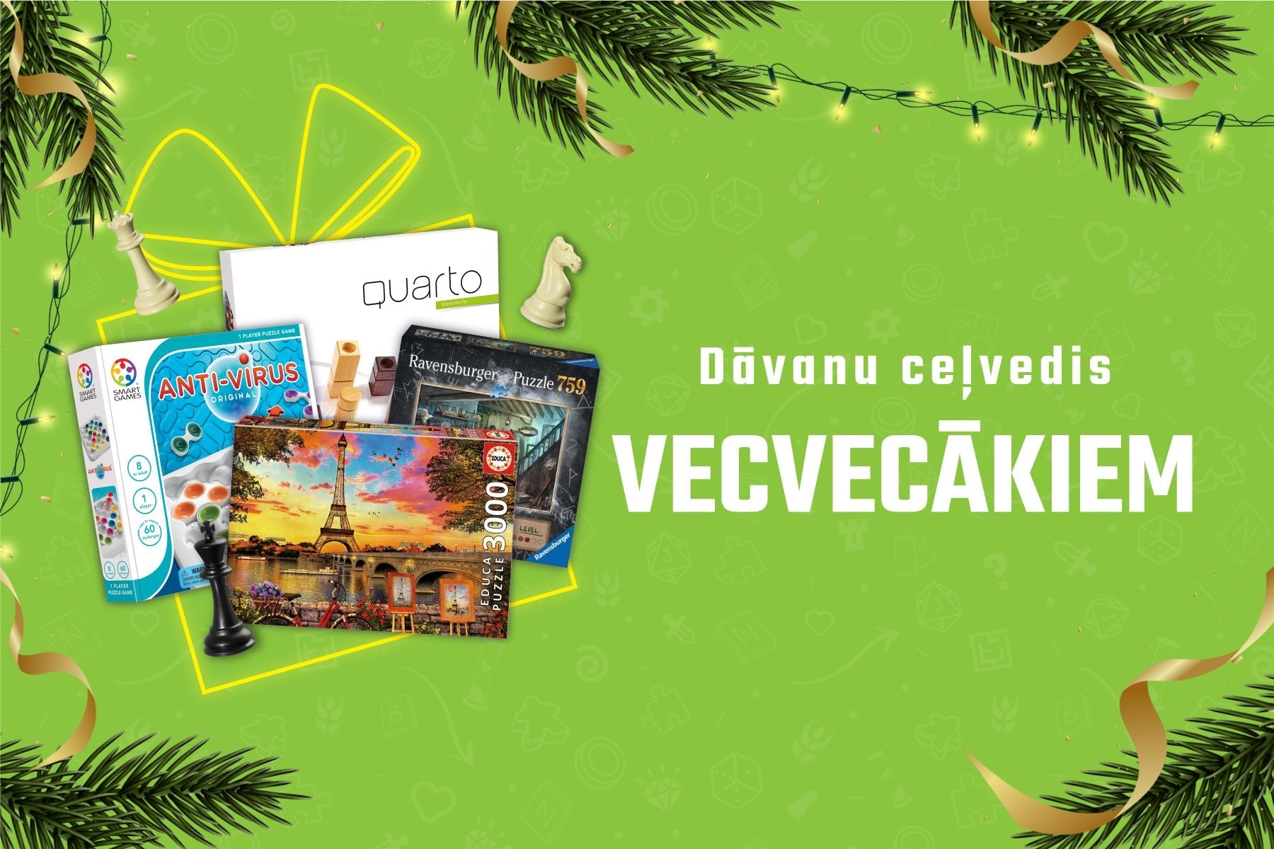 Dāvanu ceļvedis — vecvecākiem