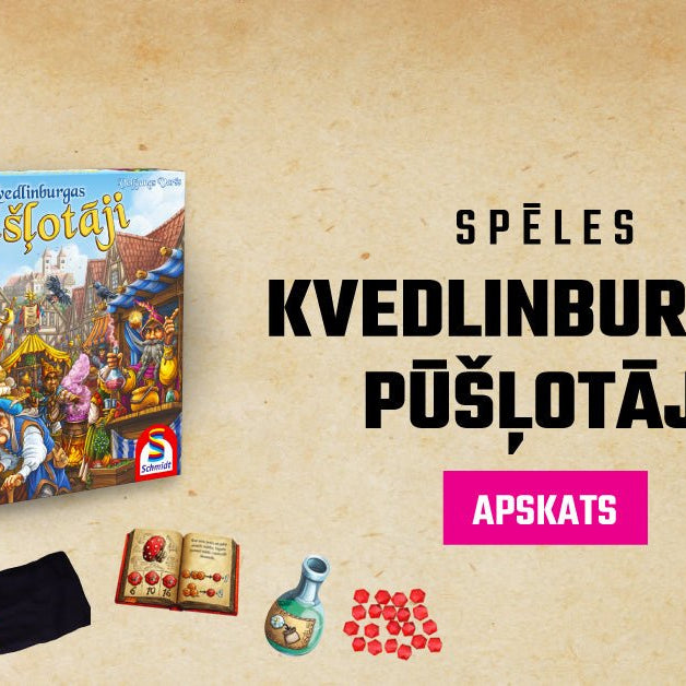 Spēles „Kvedlinburgas pūšļotāji“ apskats