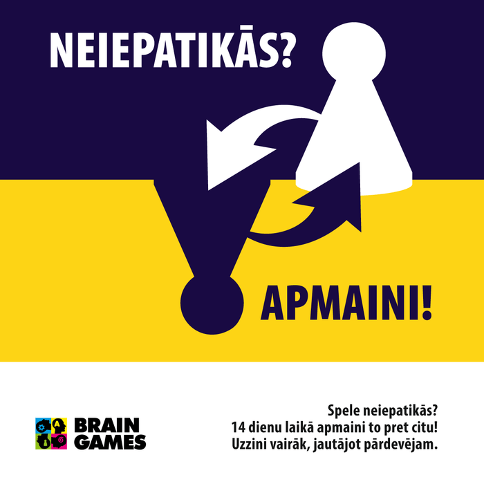 Spēle neiepatikās? Apmaini to pret citu!