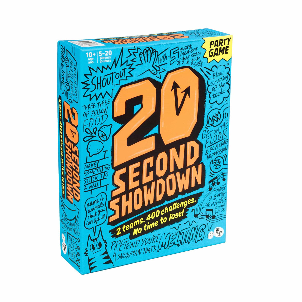 20 Second Showdown, board game — Brain Games