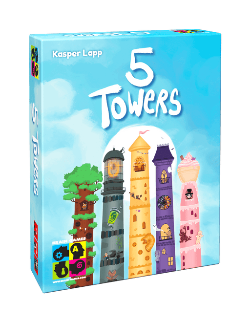 BrainGames galda spēles 5 Towers