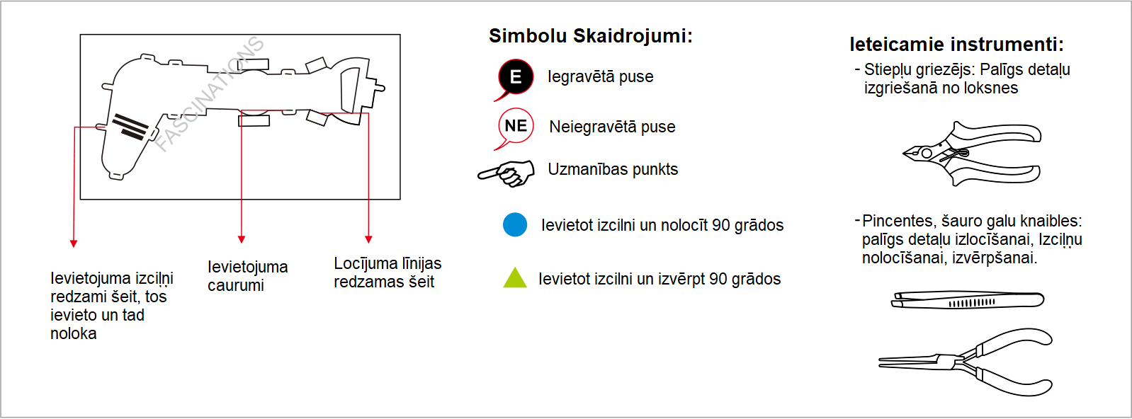 Brain Games LV Mēroga modelis Apollo Lunar Module, metāla konstruktors