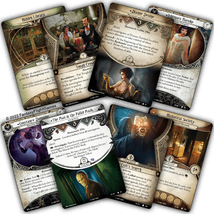 Brain Games LV galda spēles Arkham Horror: The Card Game - Path to Carcosa Campaign (paplašinājums)