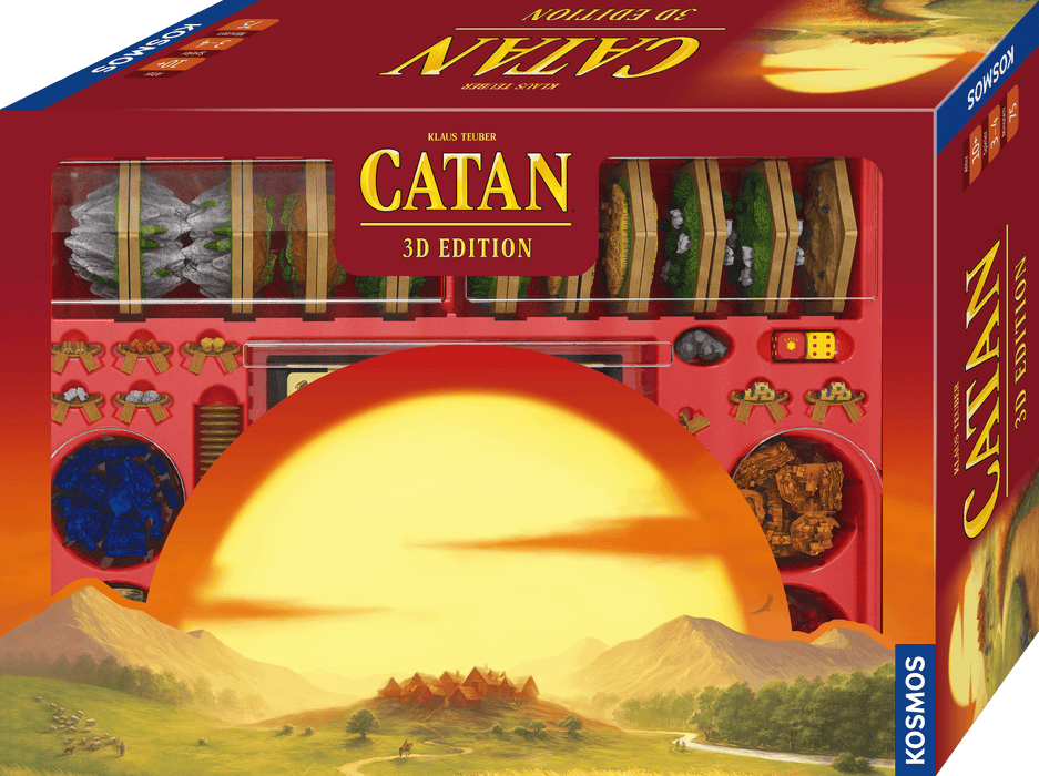 Brain Games LV galda spēles Catan 3D pamatspēle