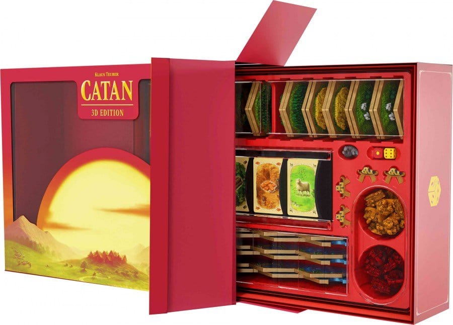 Brain Games LV galda spēles Catan 3D pamatspēle