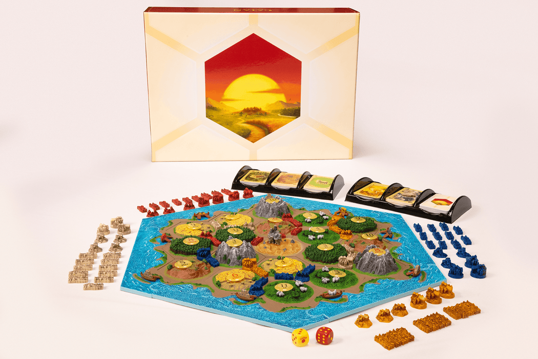 Brain Games LV galda spēles Catan 3D pamatspēle