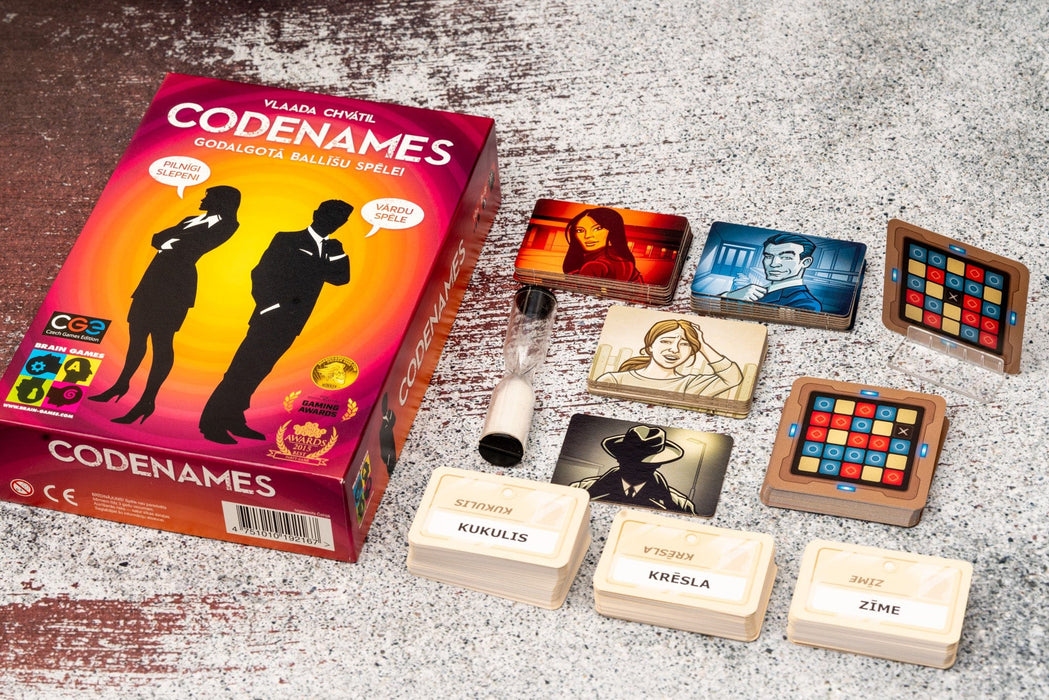 BrainGames galda spēles Latviešu Codenames