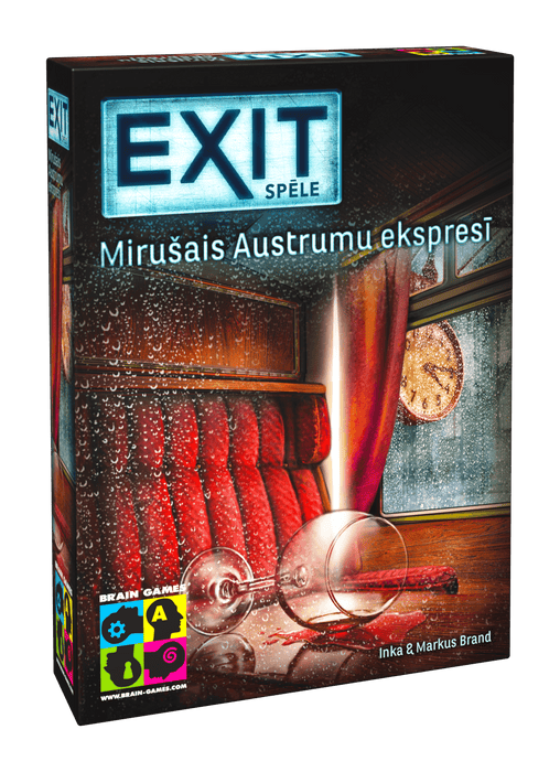 BrainGames galda spēles Latviešu EXIT: Mirušais Austrumu ekspresī