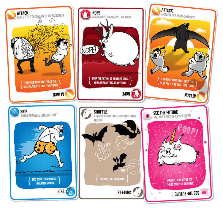 n/a galda spēles Exploding Kittens