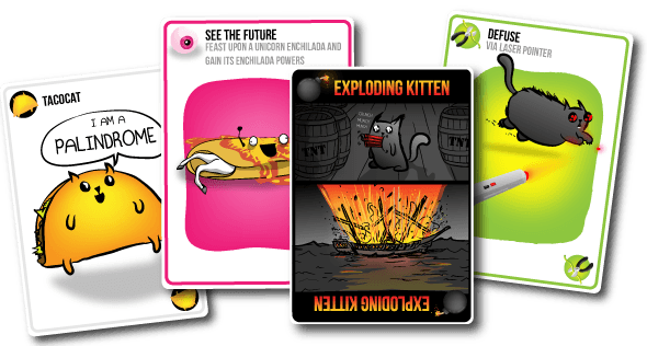 n/a galda spēles Exploding Kittens