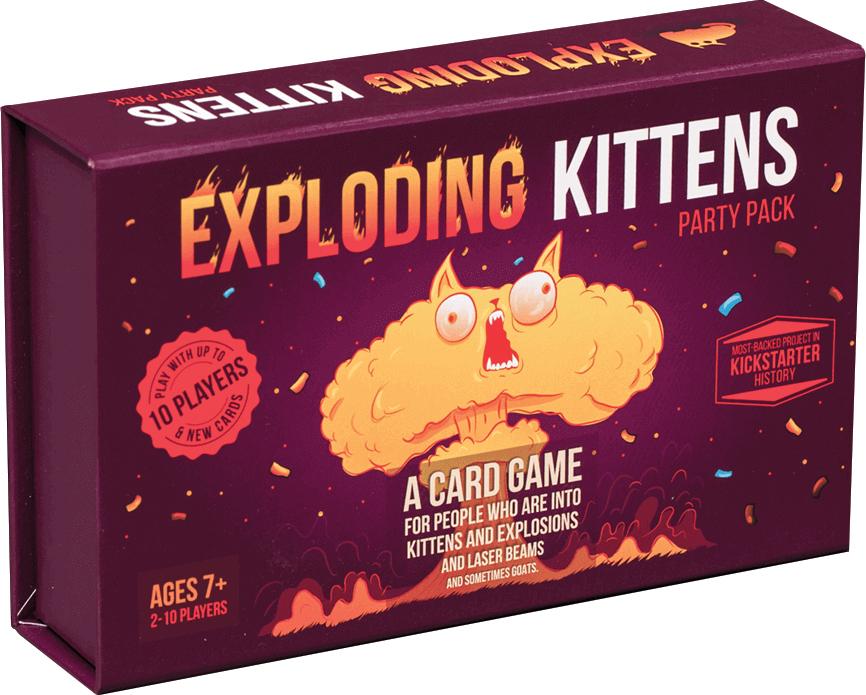 n/a Exploding Kittens: Party Pack Game