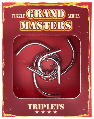 Brain Games LV Grand Master Puzzle Triplets (Red)