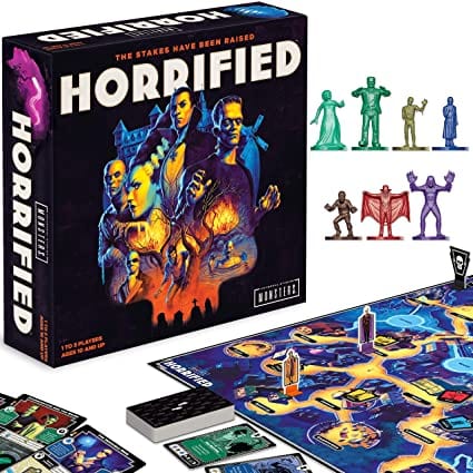 Brain Games LV galda spēles Horrified Universal Monsters