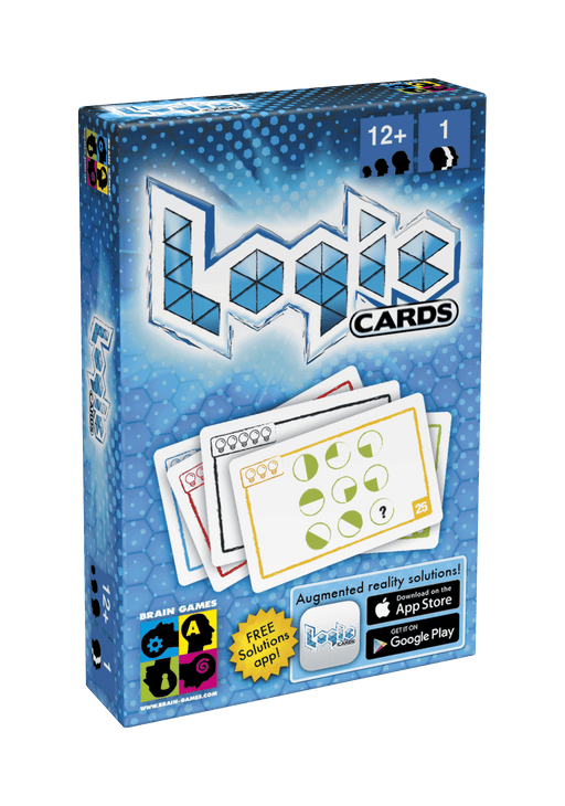 BrainGames Prāta mežģi Logic Cards: Blue, prāta mežģis