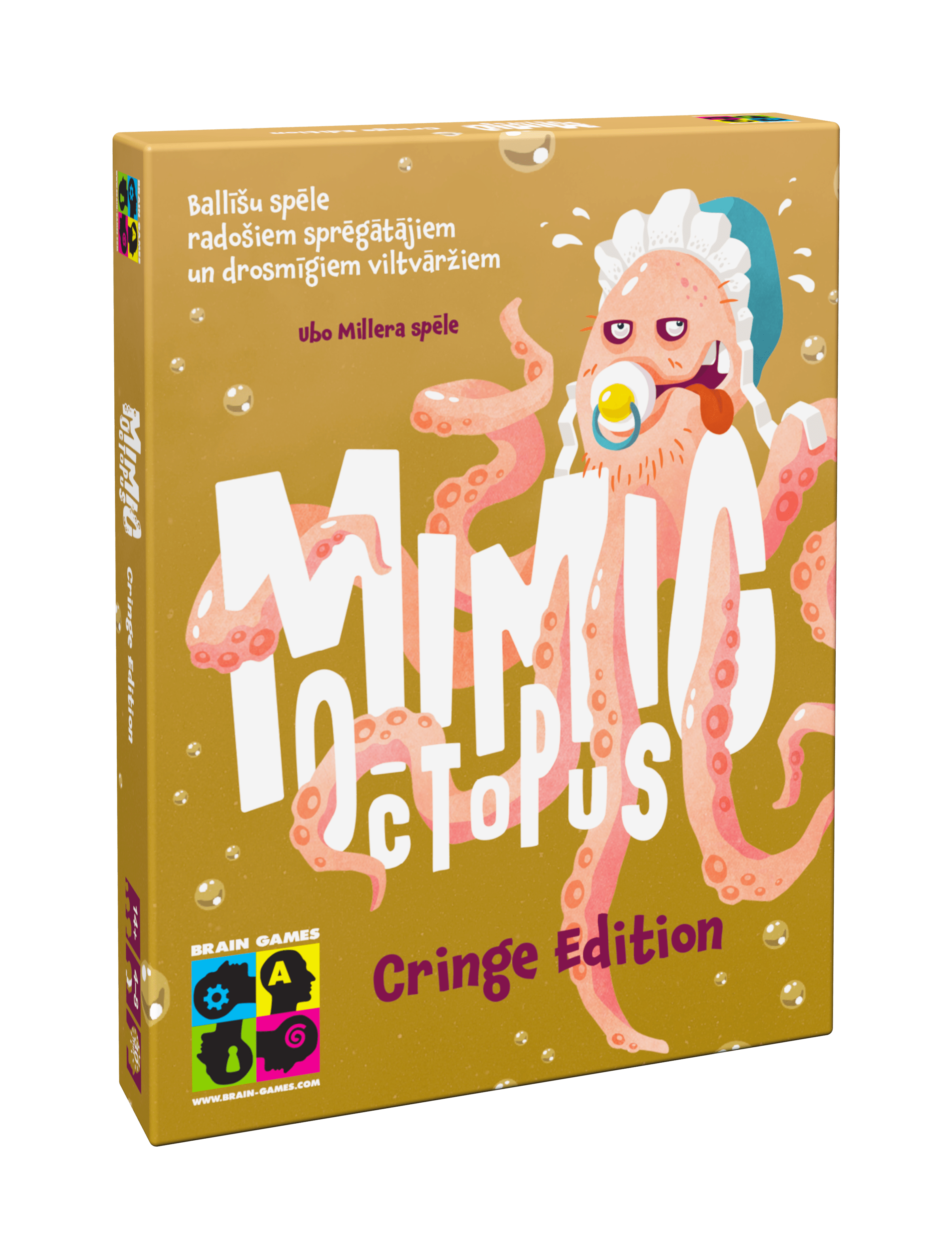 BrainGames galda spēles Mimic Octopus: Cringe Edition